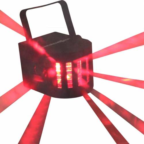 Mini Derby Luz Disco Led Rgbw Para Karaoke