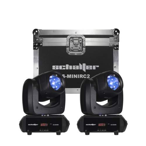 Set Cabeza Móvil Beam Con Gobos Y Prisma 100w