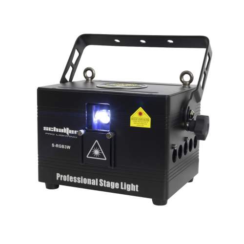 Laser Rgb Real 3w Profesional Light Dmx Animacion Ilda