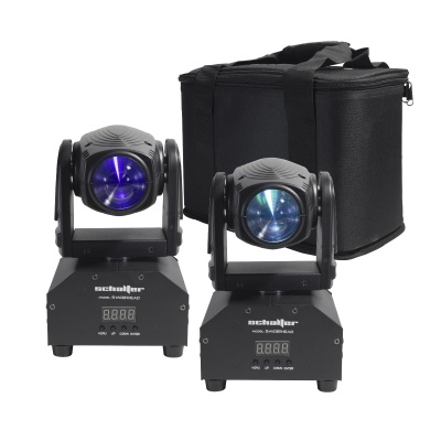 Mini Cabeza Movil Alta Velocidad Beam Rgbw Motorizado 1x10w