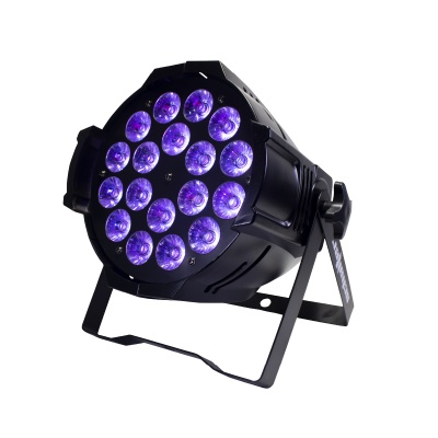 Luz Negra Disco Cañon 18x18w Rgbwy uv Super Potente