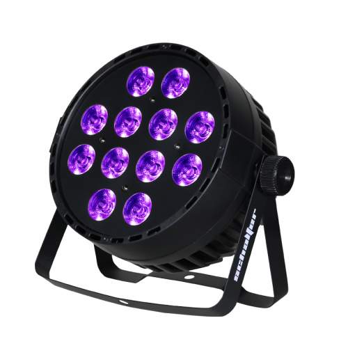 Cañon Led 12x12w Dmx Rgb Par 64 Ultravioleta Luz Negra