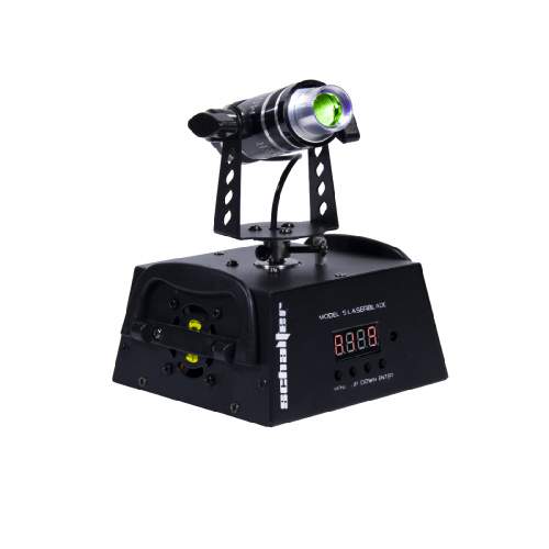 Laser Verde Rotatorio Luces Disco Ray Dmx 80mw Con Dmx