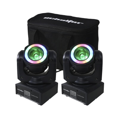 Cabeza Movil Led Beam Aro 1x60w Rgbw 12pz Smd Rgb Pack 2