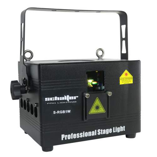 Laser Rgb Real 1w Profesional Light Dmx Animacion Ilda