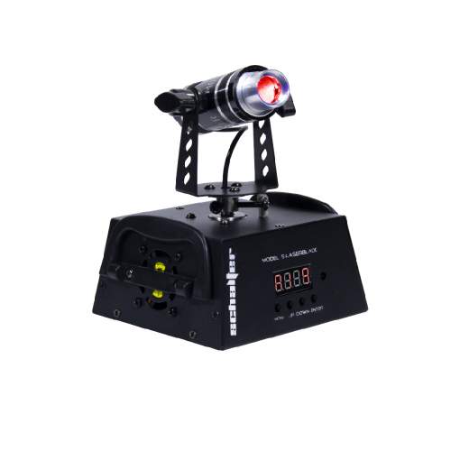Laser Rojo Rotatorio Luces Disco Ray Dmx 120mw Con Dmx