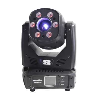 Cabeza Móvil Led Beam 120w Y Laser 2w Rgb Iluminacion Dj