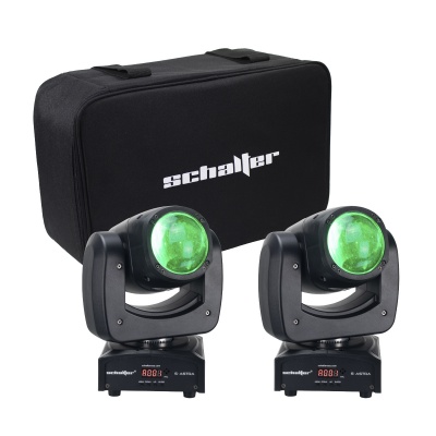 Set Cabeza Movil 50w Beam Led 1x90 Estrobo