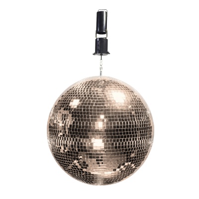 Schalter Bola Disco Motorizada Rose Gold 40 Cm Diámetro